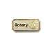 Значок с новим лого Ротарі R/MB-H-W фото