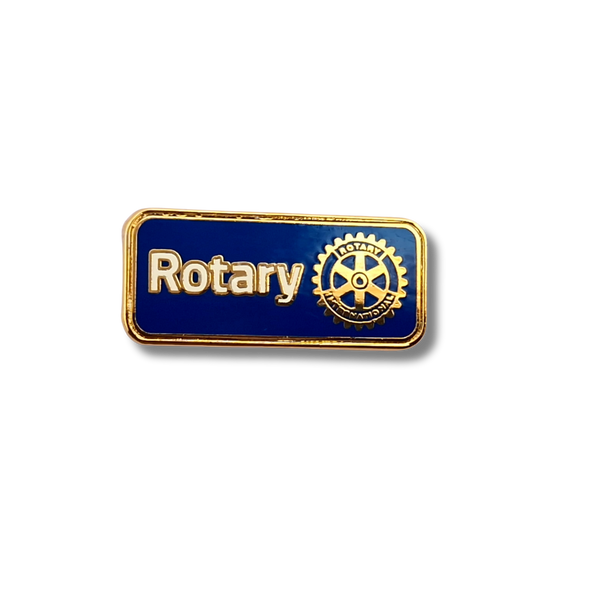 Значок с новим лого Ротарі R/MB-H-B фото